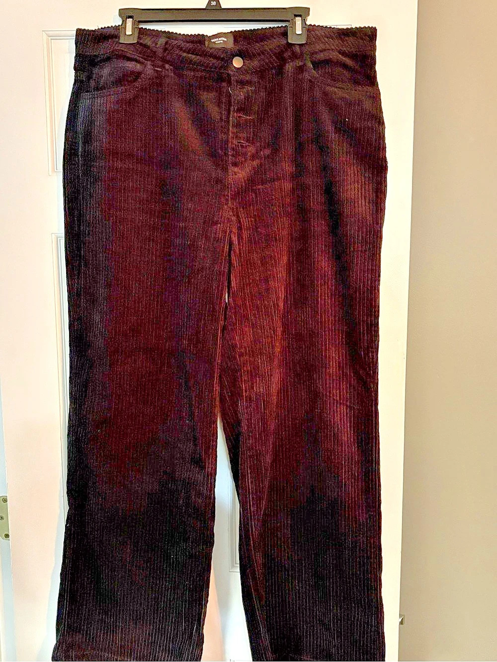 Vero Moda Curve Cord Pants Corduroy Straight Leg Pants US 46/32